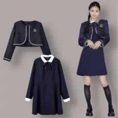 卒業式　ワンピース フォーマルスーツ　150