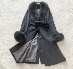 ストラスブルゴ／定価27万円ロロピアーナ カシミヤミックス フォックス 