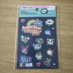 エンジェルブルー　デニムステッカー