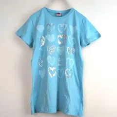ISLAND GIRL ライトブルー 半袖 Tシャツ M コットン100%のサムネイル