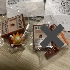 チョコサプ　フランキー　ウソップ　サニー号　手配書　チョコエッグ