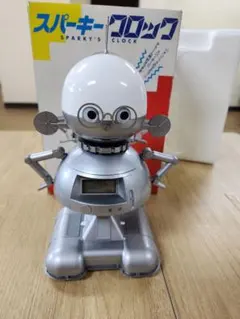 Panasonic スパーキー クロック ロボット時計 昭和レトロ スパーキー クロック パナソニック 箱＆説明書あり 昭和レトロの通販