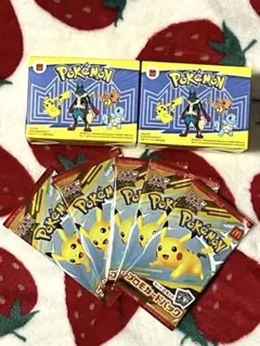 ポケモンカード マクドナルド プロモカードハッピーセット 2025年 5パック