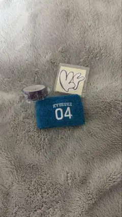 ini スクエア 藤牧京介 リストバンド、ステッカー、マスキングテープ