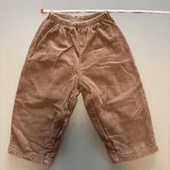 裏起毛コーデュロイパンツ　100cm ブラウン