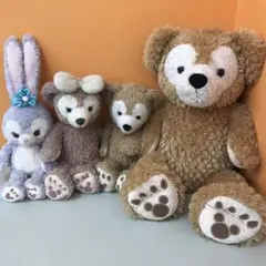 東京ディズニーシー　ダッフィー & フレンズ　ぬいぐるみ　4点セット　TDS