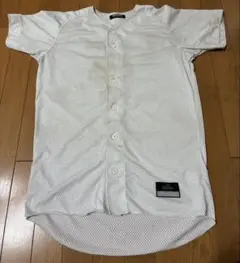 DESCENTE メッシュ練習着 ホワイト　Lサイズ