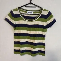 Jocomomola de Sybilla 半袖Tシャツ ボーダーのサムネイル