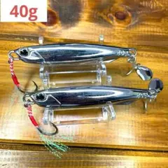 【R2】40ｇジャックアイマキマキタイプ！2個セットジグスピナーのサムネイル