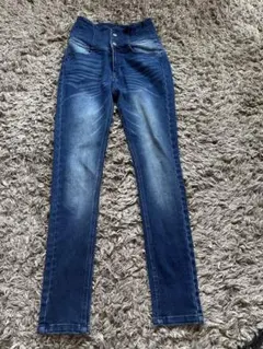 ハイウエスト デニムskinny jeans