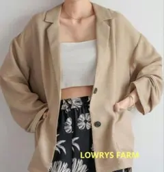 LOWRYS FARM リネンライクメッシュジャケットのサムネイル
