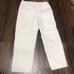 無印　洗いざらしデニムイージーパンツ　生成紳士Ｍ・生成