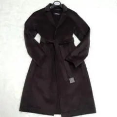 美品 マックスマーラ クチートアマーノ カシミア アンゴラ 36 現行 ブラウン