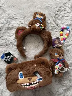 タグ付き未使用 ハミクマ ぬいぐるみ4点セット S USJ ハロウィン 2025