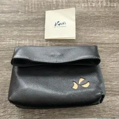 キタムラ　本革　ポーチ