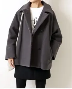 2025年最新】SPICK &span モッサステンカラーショートコートの