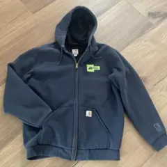 Carhartt SENECA ジップアップパーカー ブラック - メルカリ