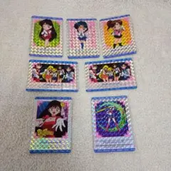 当時物 セーラームーンＲ キラカード 白地 青枠 キラキラ ④