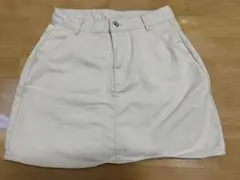 ミニスカート ベージュ　Mサイズ　GRL
