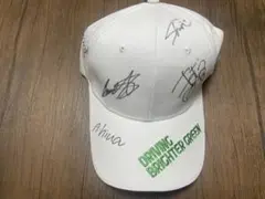 小祝さくらプロ、西郷真央プロ、佐久間プロ他サイン入りホワイトキャップ