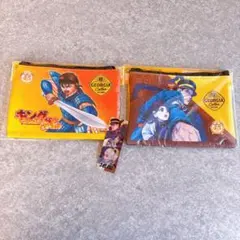 【 ゴールデンカムイ キングダム 】 クッションポーチ 2点 レンチキュラー