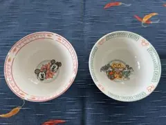 大清乾隆年製 1個➕鳳凰 柄1個 ラーメン中華鉢 どんぶり 昭和レトロ