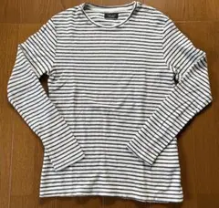 ボーダー 長袖カットソー