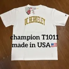 新品チャンピオンT1011 UC.BERKELEYカレッジT