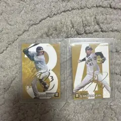 サイン入りプロ野球カードセット