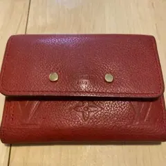 『LOUIS VUITTON』モノグラムアンプラント財布（三つ折り）