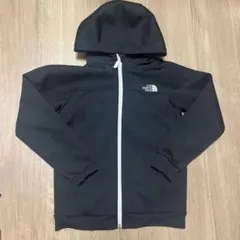 The North Face ブラック ジップアップジャケット　140cm