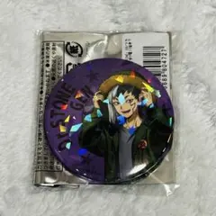 Dr.STONE フライトジャケットver ホログラム缶バッジ　あさぎりゲン