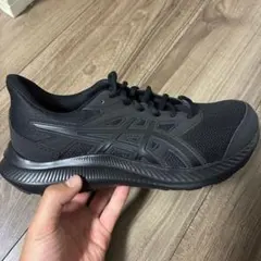ASICS メンズ スニーカー ブラック