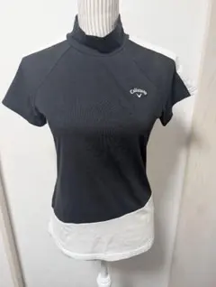 Callaway ゴルフシャツ M 黒/白