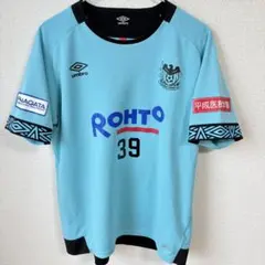 Umbro ガンバ大阪ダークブルー サッカーシャツ O-XO - メルカリ