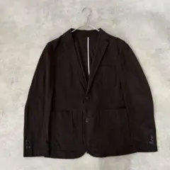 希少 バーバリーブラックレーベル ストレッチ ジャケット M 黒 ストライプ 春