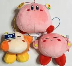 星のカービィおいしいおでかけminiぬいぐるみ 3種セット