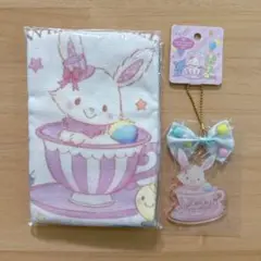 ピューロランドハーモニーランド限定ウィッシュミーメルタオル＆アクリルキーホルダー