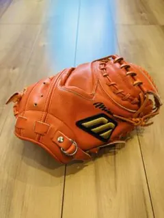 ミズノプロ　ビッグM ビックM 超美品　キャッチャーミット　硬式　屋外未使用のサムネイル