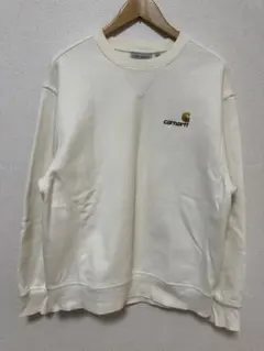 Carhartt WIP ホワイト　アメリカンスクリプトスウェット