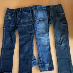 デニム ワークパンツ