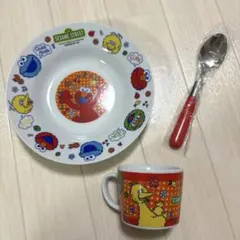超激レア❣️2003年非売品❣️セサミストリート クリスマス皿 2枚