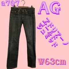 AG エージー　レディースジーンズパンツ　M 紺色のサムネイル