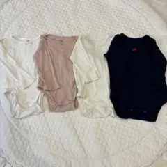 H&M 西松屋ロンパパース4枚セット 80cm