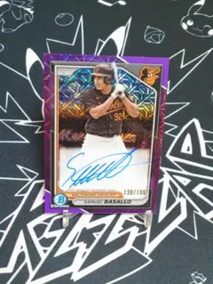 2023 topps Samuel Basallo auto /199