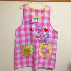 エプロン☆保育士☆ディズニー☆チェック柄