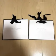 PIERRE MARCOLINI ショップ袋 2枚セットのサムネイル