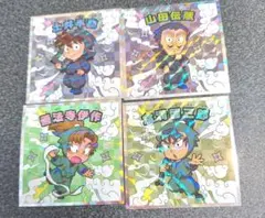 A*s様 忍たま乱太郎マンチョコ　シール　一年は組担当教師&六は　４枚　セット