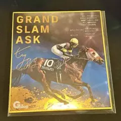 ミニ色紙　名馬全史 コレクション Vol.3 グランスラムアスク SP