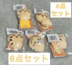 うさぎだらけくじ　E賞 ぬいぐるみバッジ　6点セット コンプリートセット